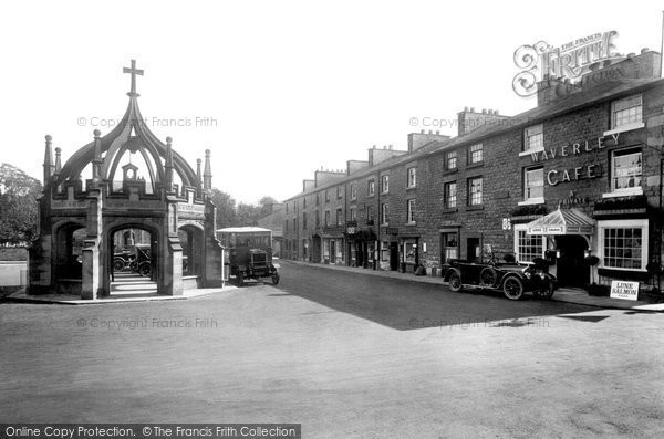 Photo of Kirkby Lonsdale, Market Place 1926