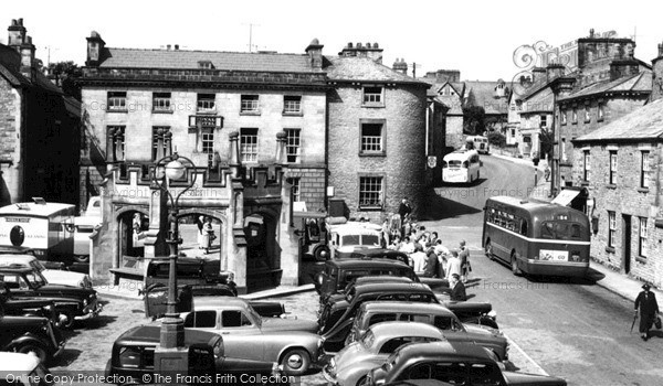 Photo of Kirkby Lonsdale, Market Place 1957