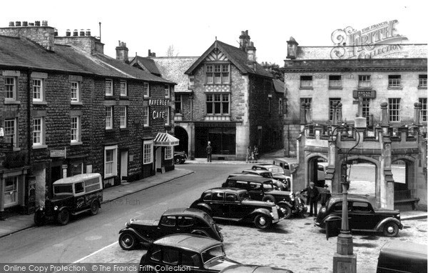 Photo of Kirkby Lonsdale, Market Place c.1955