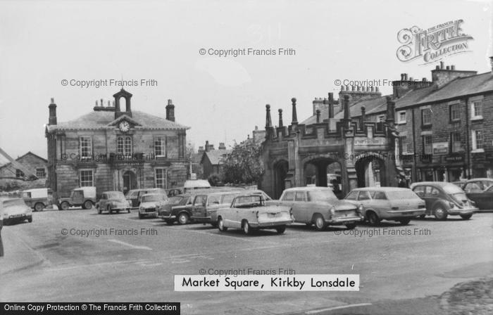 Photo of Kirkby Lonsdale, Market Square c.1960