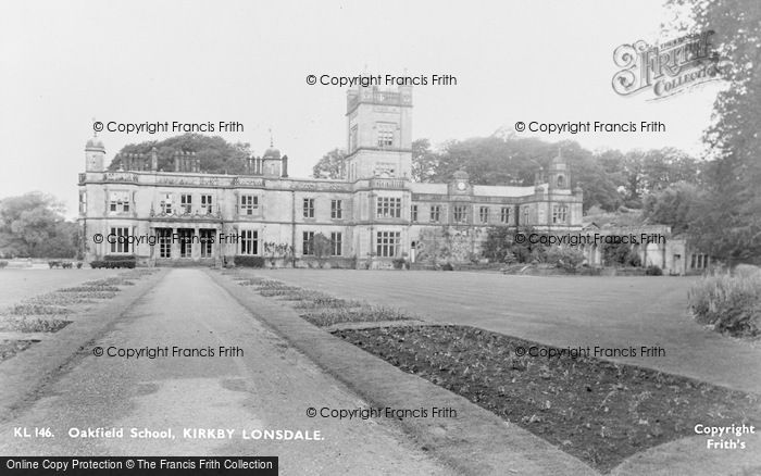 Photo of Kirkby Lonsdale, Oakfield School c.1955