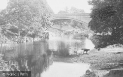 River Lune And Stanley Bridge 1924, Kirkby Lonsdale