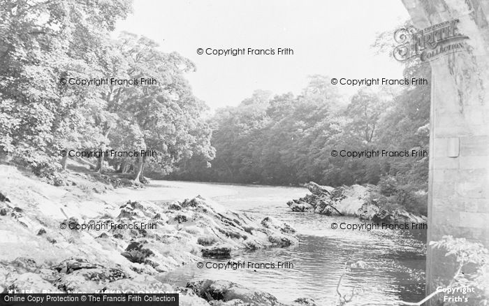 Photo of Kirkby Lonsdale, River Lune c.1960