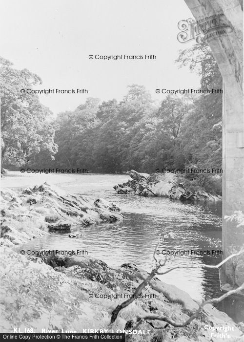 Photo of Kirkby Lonsdale, River Lune c.1960