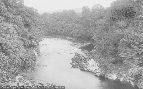 Photo of Kirkby Lonsdale, River Lune From Bridge 1924