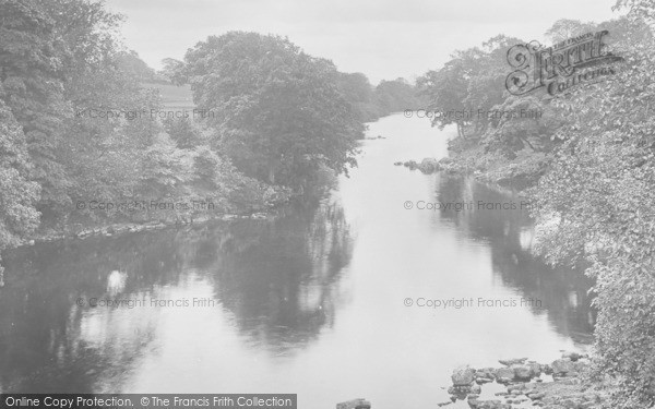 Photo of Kirkby Lonsdale, River Lune From Bridge 1924
