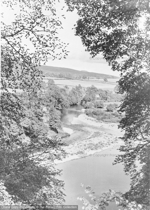 Photo of Kirkby Lonsdale, Ruskin View c.1955