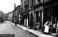 Shops In Main Street 1908, Kirkby Lonsdale