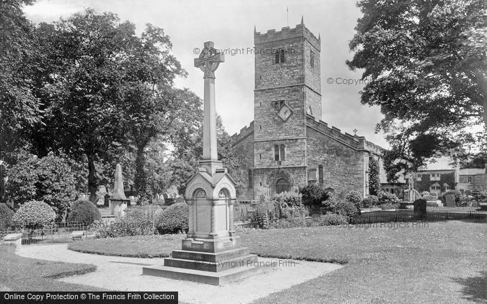 Photo of Kirkby Lonsdale, St Mary's Church And War Memorial 1924