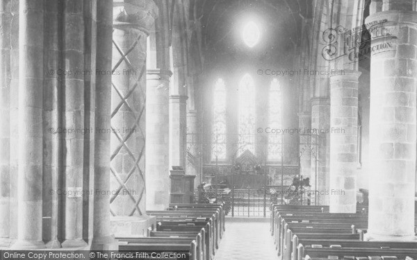 Photo of Kirkby Lonsdale, St Mary's Church Interior 1899