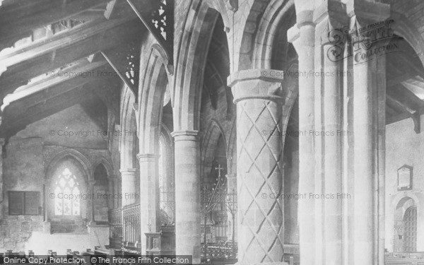 Photo of Kirkby Lonsdale, St Mary's Church Interior 1899