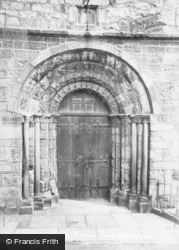 St Mary's Church, Norman Doorway c.1935, Kirkby Lonsdale
