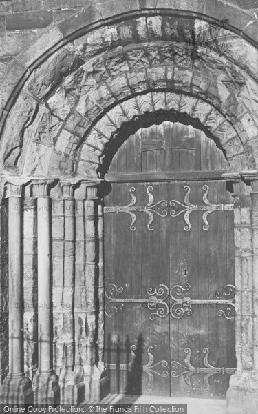Photo of Kirkby Lonsdale, St Mary's Church, West Door 1899