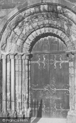 St Mary's Church, West Door 1899, Kirkby Lonsdale