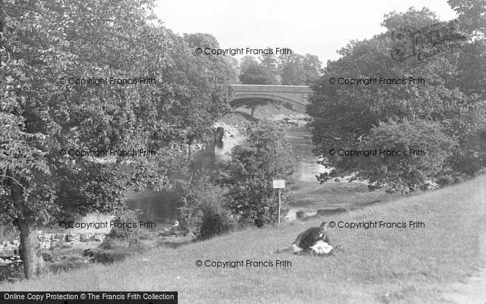 Photo of Kirkby Lonsdale, Stanley Bridge c.1932
