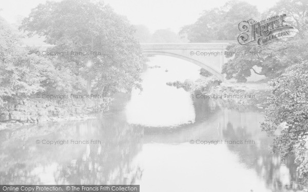 Photo of Kirkby Lonsdale, Stanley Bridge From Devil's Bridge 1924