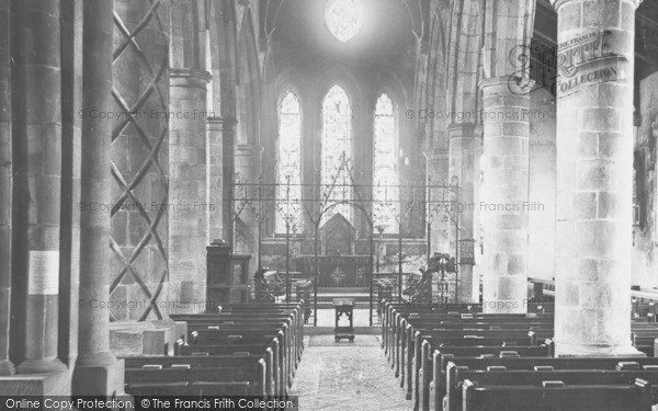 Photo of Kirkby Lonsdale, The Chancel Of St Mary's Church c.1931