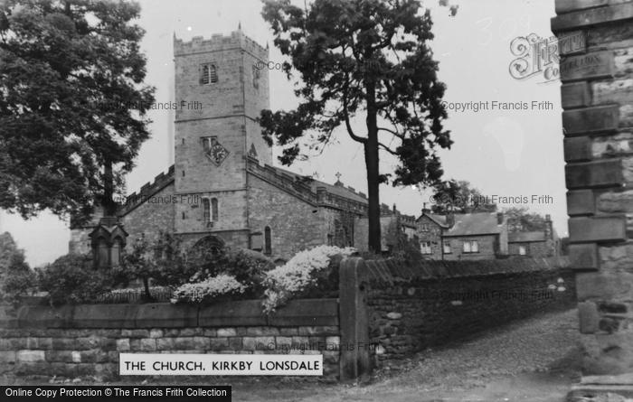 Photo of Kirkby Lonsdale, The Church c.1960