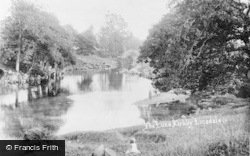 The Lune c.1910, Kirkby Lonsdale