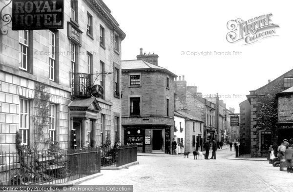Photo of Kirkby Lonsdale, The Royal Hotel 1899