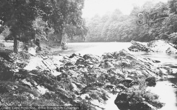 Photo of Kirkby Lonsdale, The Salmon Pool, Devil's Bridge c.1931