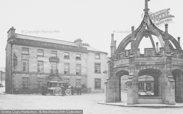 Photo of Kirkby Lonsdale, The Square And Cross c.1910