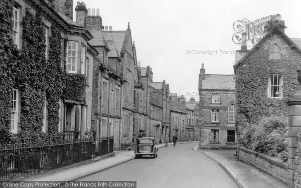 Photo of Kirkby Lonsdale, Town End c.1955