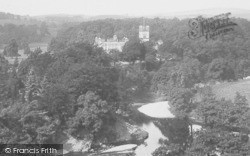 Underley Hall From Casterton Woods 1899, Kirkby Lonsdale