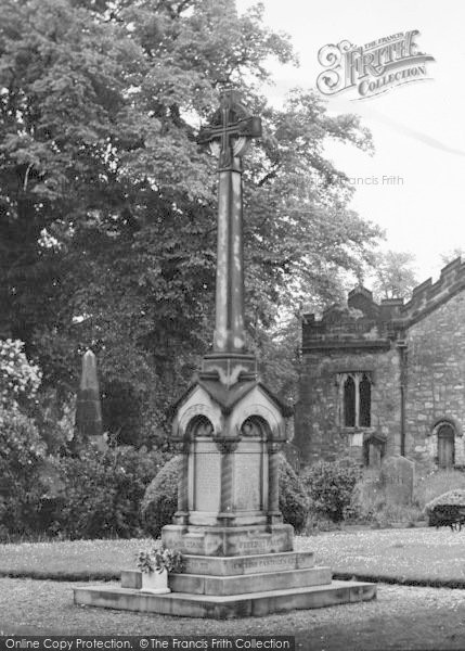 Photo of Kirkby Lonsdale, War Memorial c.1955