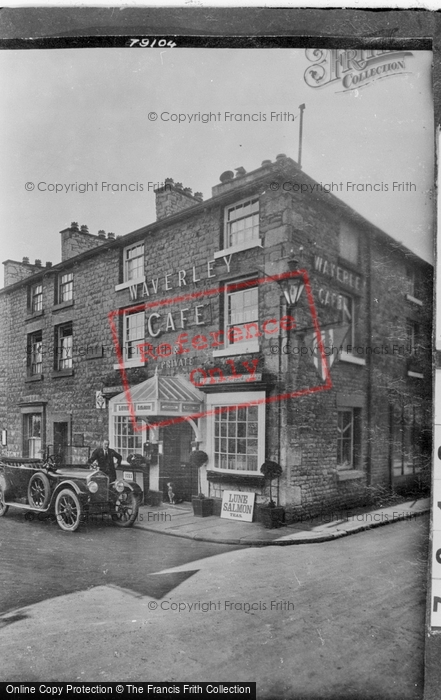 Photo of Kirkby Lonsdale, Waverley Café 1926