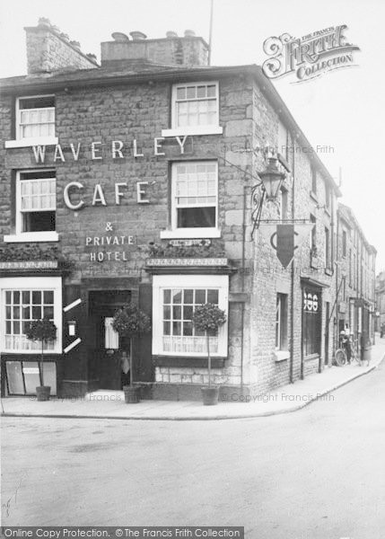 Photo of Kirkby Lonsdale, Waverley Café And Hotel 1924