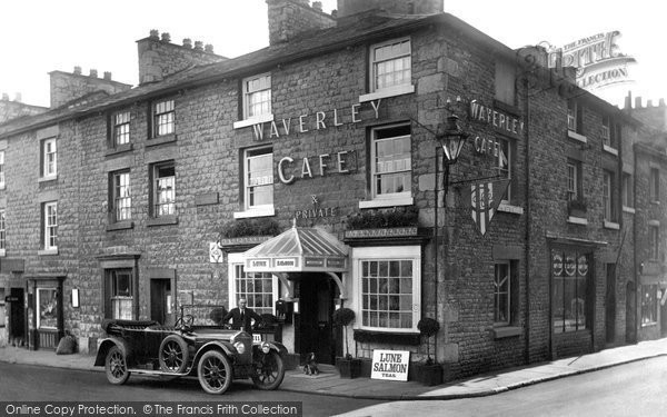 Photo of Kirkby Lonsdale, Waverley Café And Private Hotel 1926