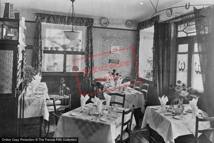 Photo of Kirkby Lonsdale, Waverley Café Interior 1926