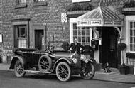 Wolseley Car Outside The Waverley Café 1926, Kirkby Lonsdale