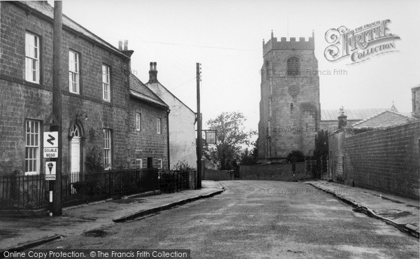 Photo of Kirkby Malzeard, Church Lane c.1955