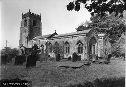 St Andrew's Church c.1955, Kirkby Malzeard
