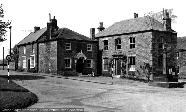 Photo of Kirkby Malzeard, The Cross And Police Station c.1955