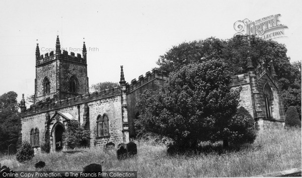 Photo of Kirkby Overblow, All Saints Church c.1955