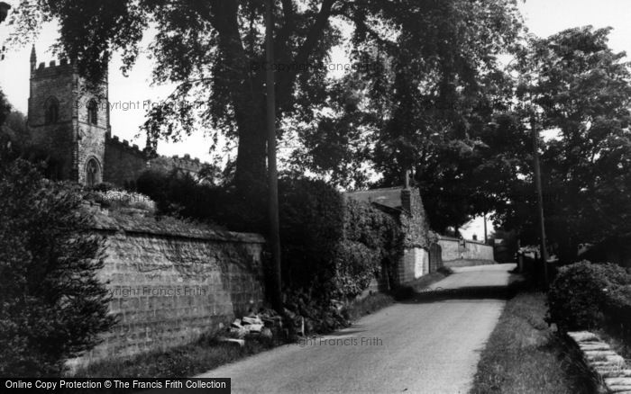 Photo of Kirkby Overblow, Swindon Lane c.1955