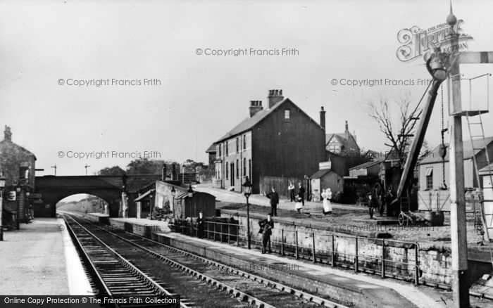 Photo of Kirkby, Station c.1910