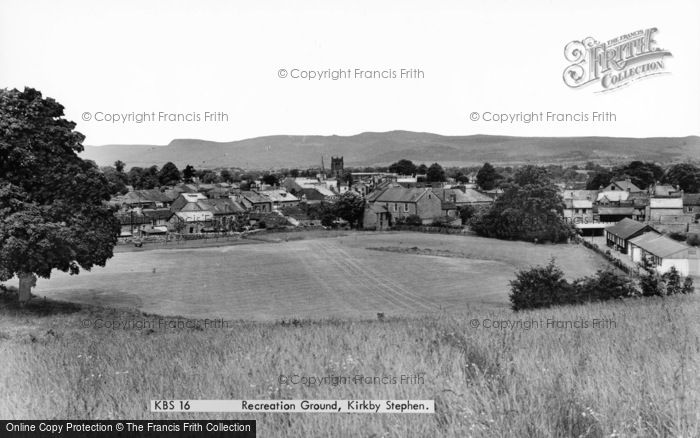Photo of Kirkby Stephen, Recreation Ground c.1960