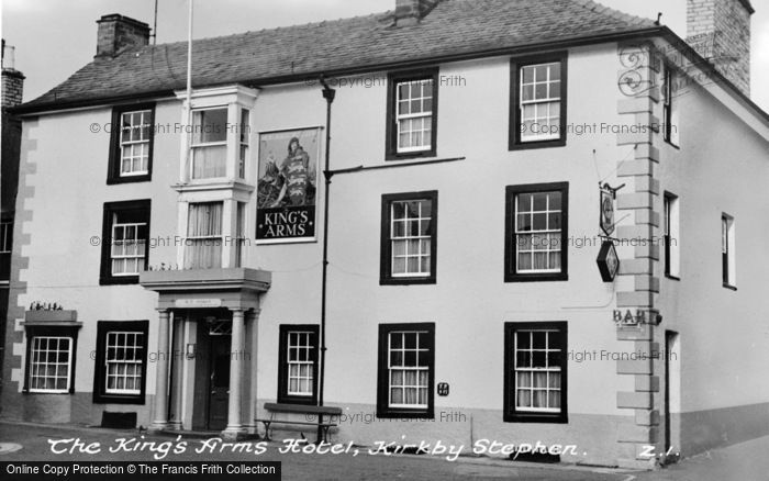 Photo of Kirkby Stephen, The King's Arms Hotel c.1950