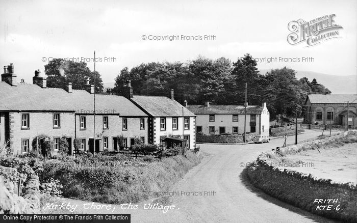 Photo of Kirkby Thore, The Village c.1955