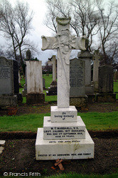 Lieut Colonel W T Marsall's Gravestone 2005, Kirkcaldy