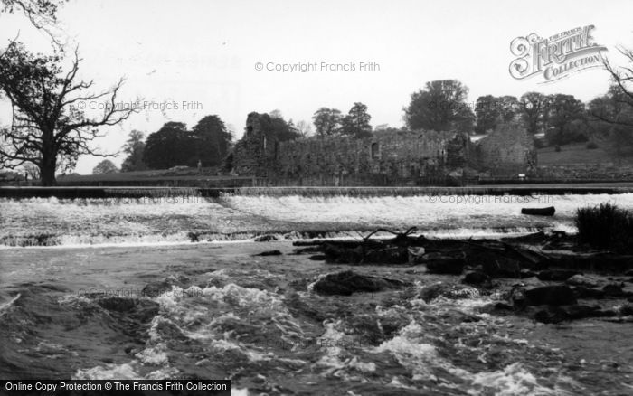 Photo of Kirkham, Abbey And River Derwent c.1960