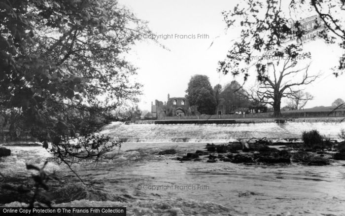 Photo of Kirkham, Abbey And River Derwent c.1960