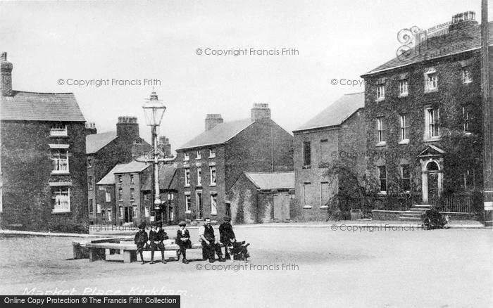 Photo of Kirkham, Market Place c.1900
