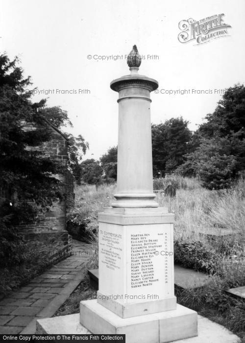 Photo of Kirkheaton, The Factory Fire Memorial c.1950