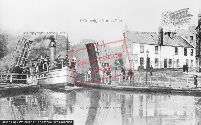 Photo of Kirkintilloch, The 'fairy Queen' And Hillhead Bridge c.1900