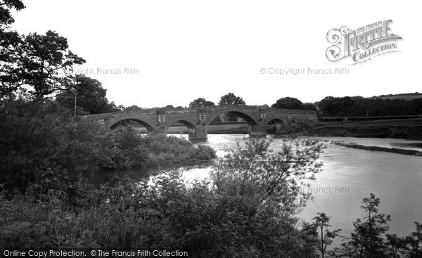 Photo of Kirkoswald, Eden Bridge c.1955